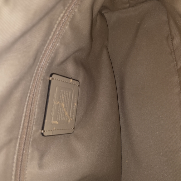 Coach Tan Leather Women's Bag - Picture 9 of 11